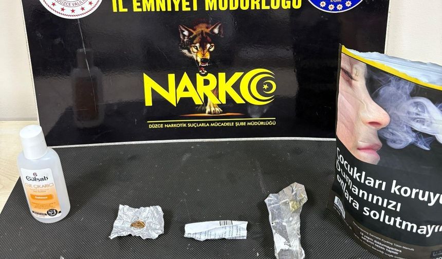 Düzce'de uyuşturucu operasyonu: 9 gözaltı