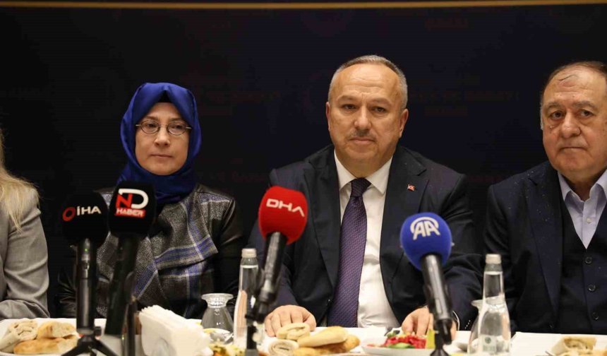 Emniyet Genel Müdürü Ali Fidan onuruna veda yemeği düzenlendi