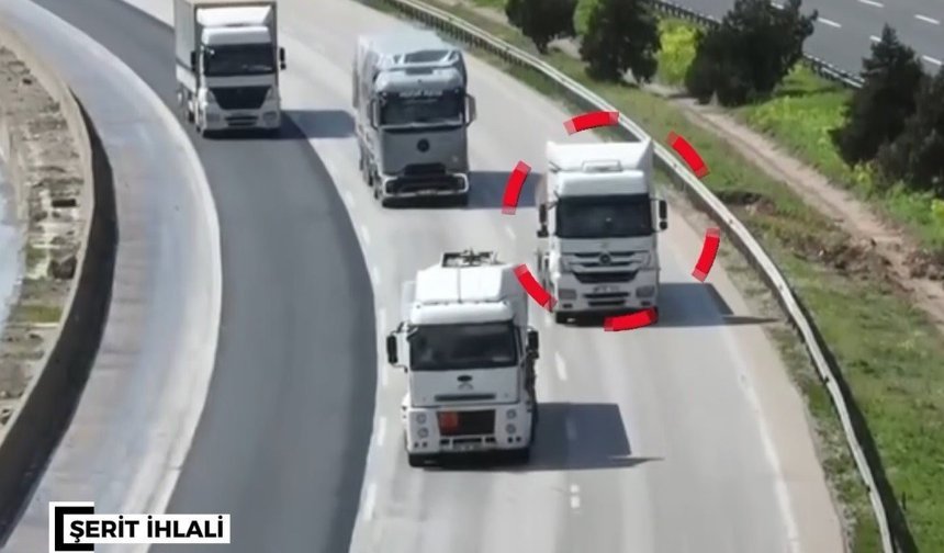 Jandarmadan dron destekli trafik denetimi: Bin 346 araca ceza