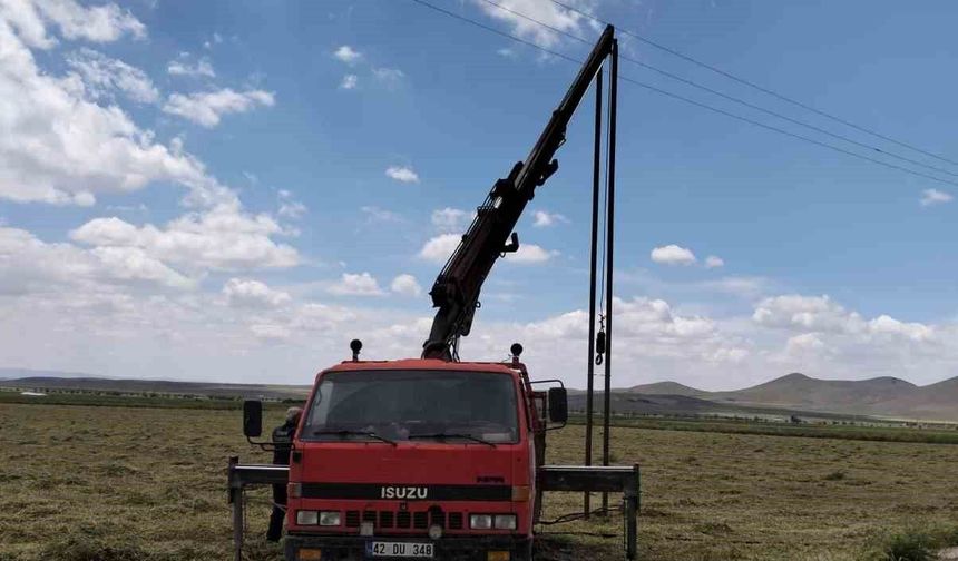 Konya'da elektrik akımına kapılan 3 kişi yaralarandı