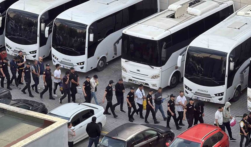 Mersin'deki yasa dışı bahis operasyonunda 66 tutuklama