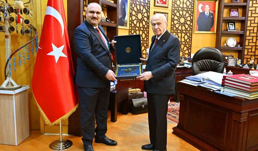 MHP Lideri Bahçeli, Kerkük Valisi Ağa'yı kabul etti