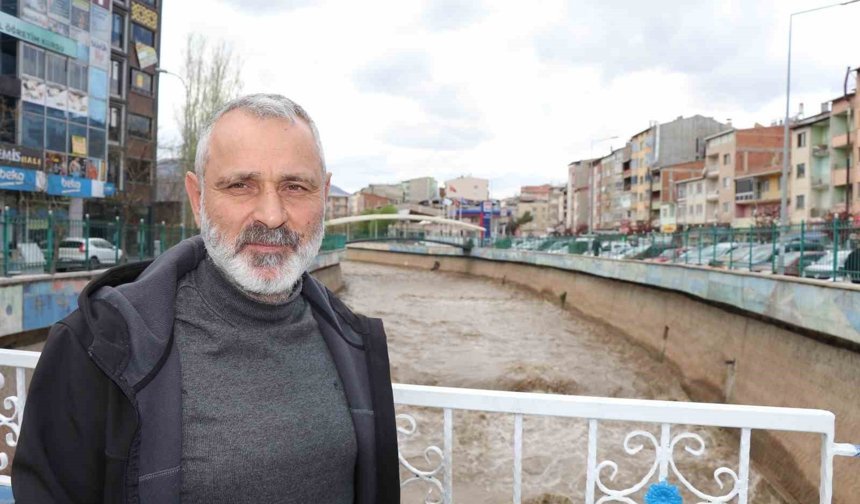 Oltu çayı debisi yükseliyor
