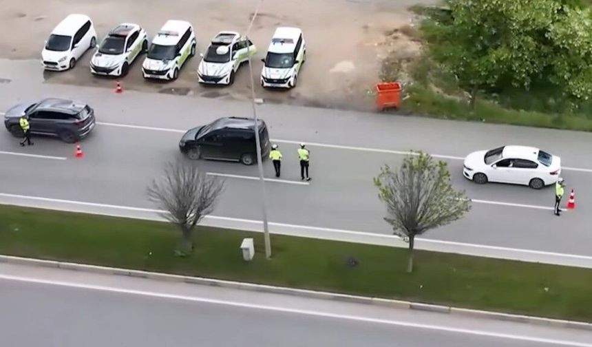 Polis ekiplerinden bayram tatilinde yoğun denetim ve uygulama