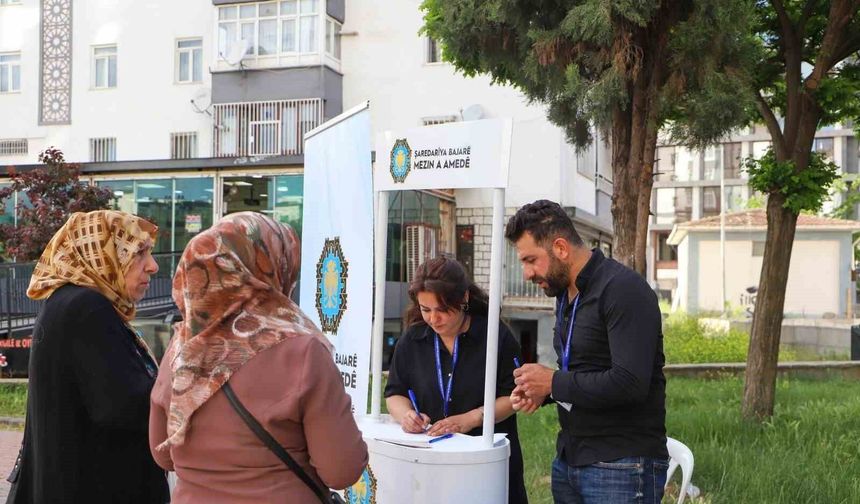 Yerinde Çözüm ekipleri parklarda vatandaşlarla buluştu