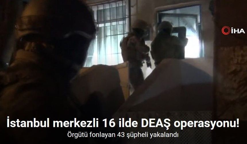 İstanbul’dan 15 İle Uzanan Operasyon: Dijital Materyallere El Konuldu