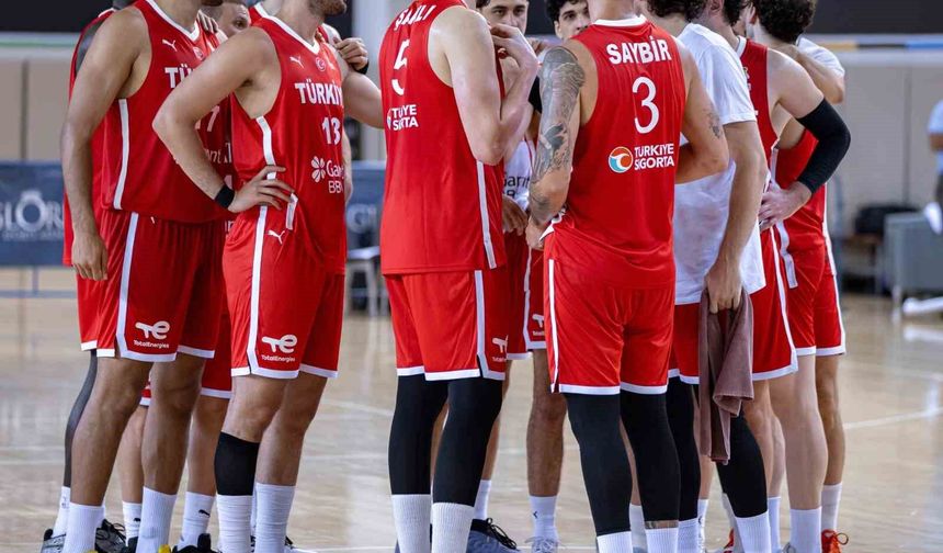 A Milli Erkek Basketbol Takımı Antalya kampını tamamladı