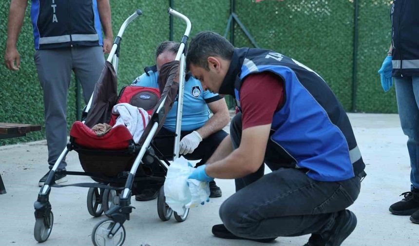 Aksu'da zabıta ekiplerinden dilenci denetimi