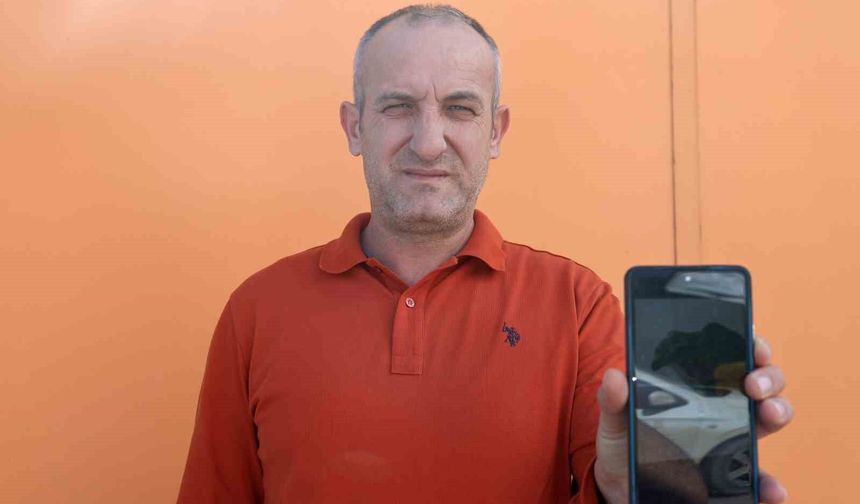 Devriye attığı esnada binaya çarpan yaralı şahini kurtardı