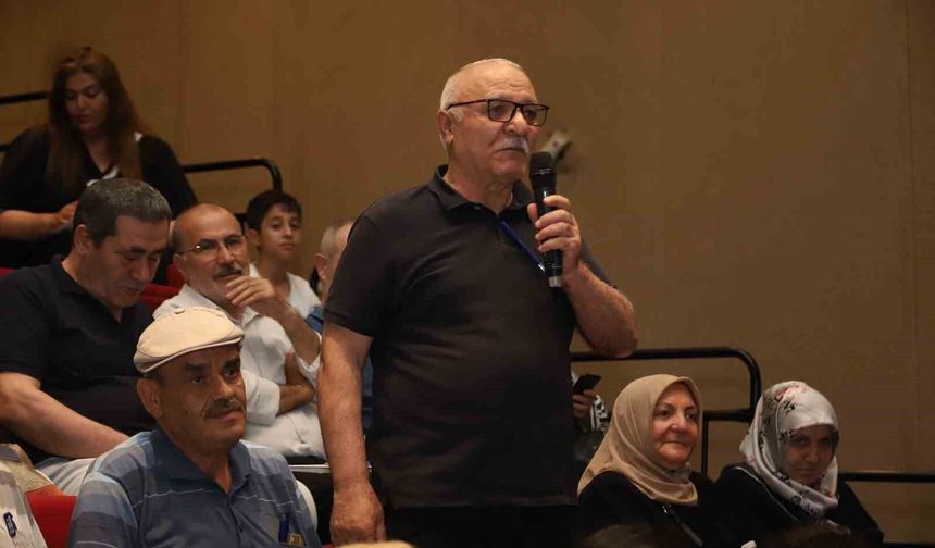Kağıthane'de vatandaşlar sordu, hizmetler konuşuldu