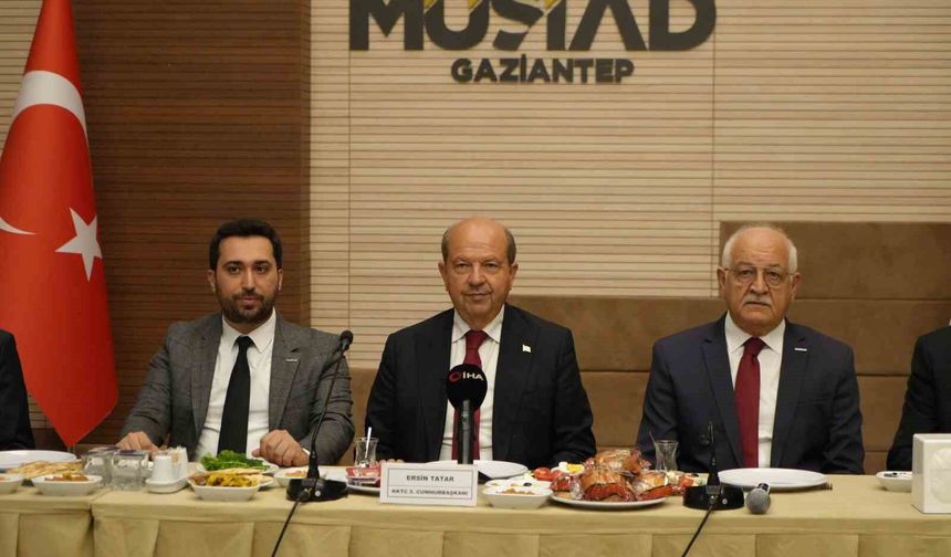KKTC 5. Cumhurbaşkanı Ersin Tatar: 'MÜSİAD, iş dünyasında bizlerin temsilcisidir'
