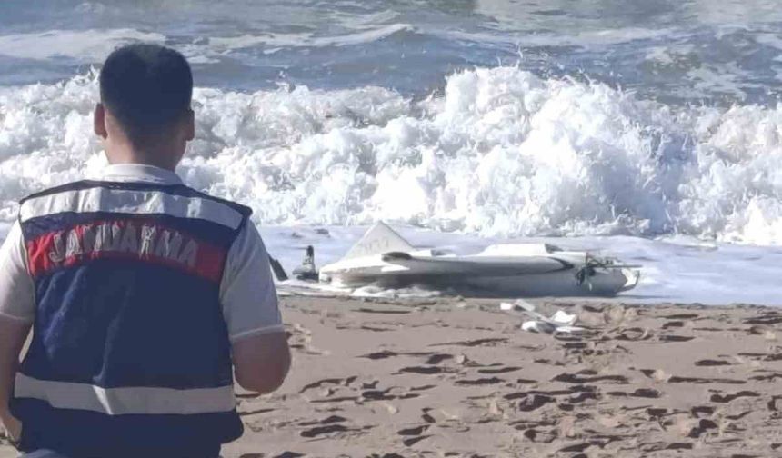 Kurucaşile'de plajda silahlı insansız hava aracı bulundu
