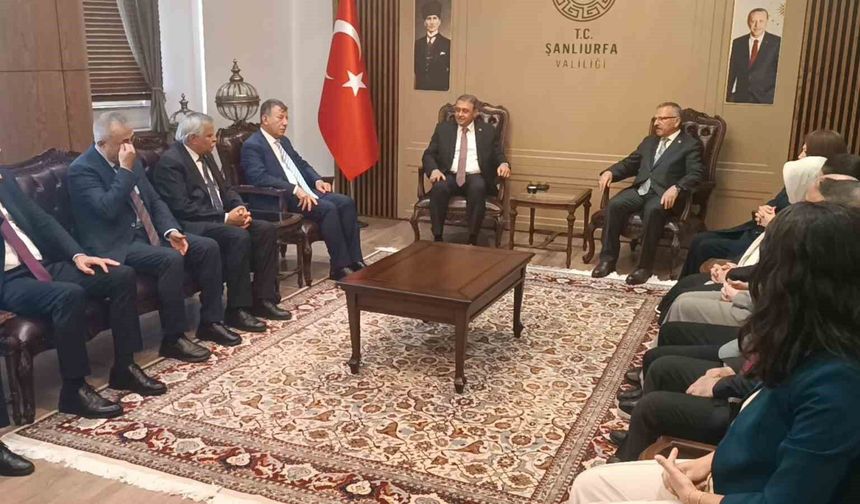 TBMM Okul Saldırılarını Araştırma Komisyonu üyeleri Şanlıurfa'da