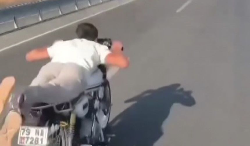 Trafiği tehlikeye atan motosiklet sürücülerine 138 bin 500 lira ceza