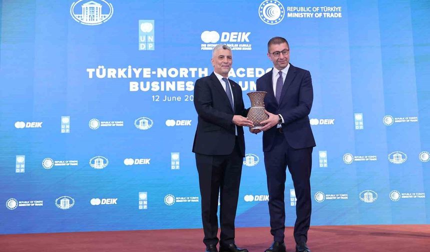 Türkiye-Kuzey Makedonya İş Forumu düzenlendi