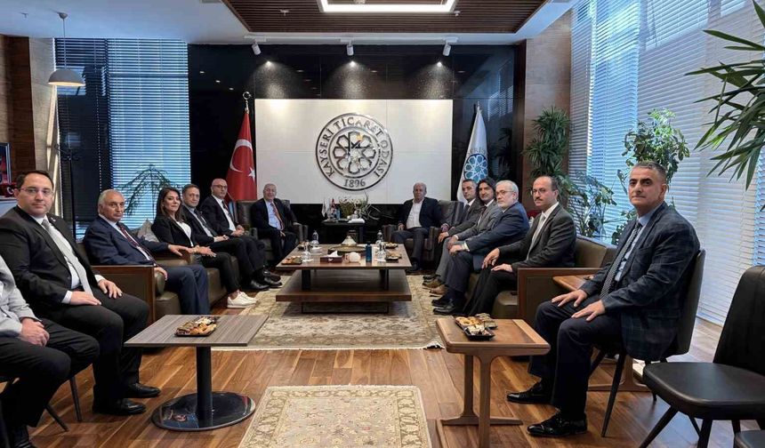 Ümit Özdağ'dan KAYSO ve KTO'ya ziyaret