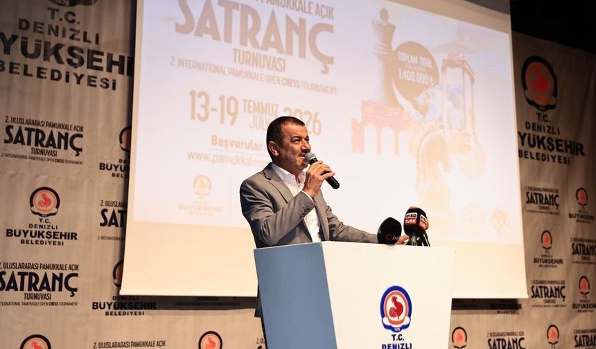 2. Uluslararası Pamukkale Açık Satranç Turnuvası başladı