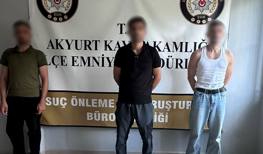 Akyurt'ta uyuşturucu operasyonu: 4 gözaltı
