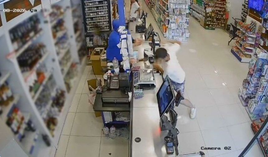 Antalya'daki zincirleme kapkaç ve gasp olayında marketteki kasiyer yaşadığı şoku anlattı