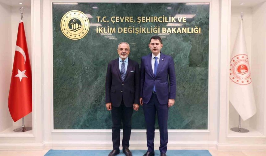 Bakan Kurum, DEM Parti Milletvekili Sakık'ı kabul etti