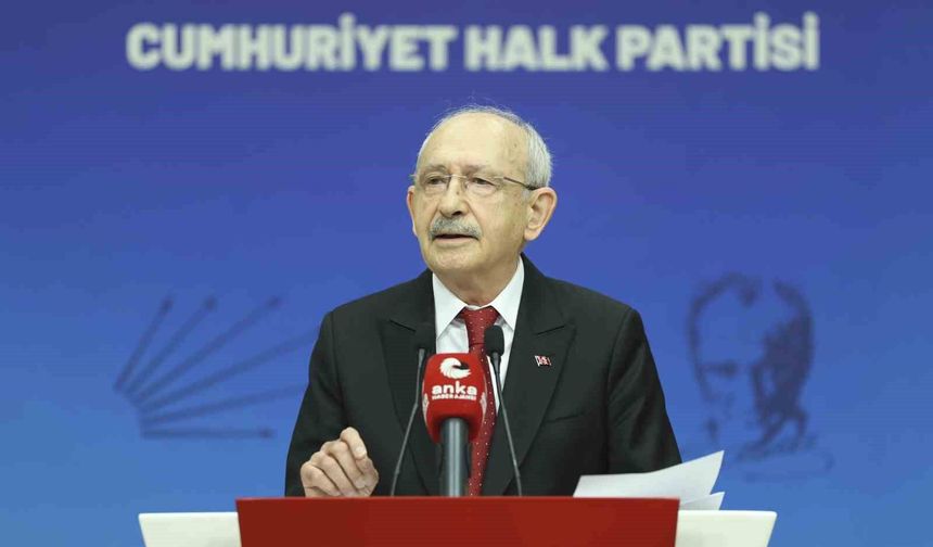 CHP Genel Başkanı Kılıçdaroğlu: 'Cumhuriyet Halk Partisi bu devlet aklının kurucu taşıyıcısıdır'