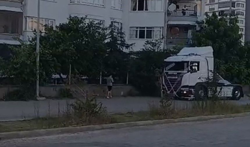 Düğün konvoyunda havalı korna çalan 8 kamyon sürücüsüne 168 bin TL ceza