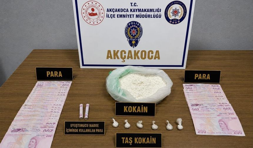 Düzce'de uyuşturucu operasyonu: 1 tutuklama