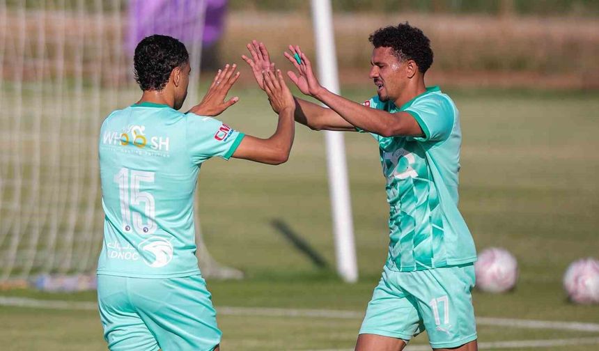 Hazırlık maçı: Alanyaspor: 0 - Pyramids FC: 2