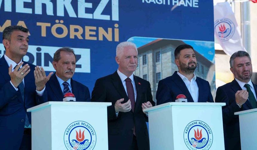Kağıthane Sultan Selim Polis Merkezi'nin temeli atıldı