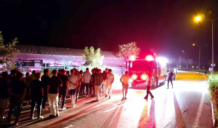 Kontrolden çıkan cip takla attı: 2 yaralı