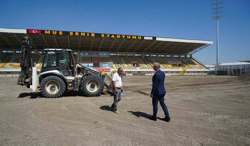 Muş Şehir Stadı'na 59 milyon liralık dev yatırım