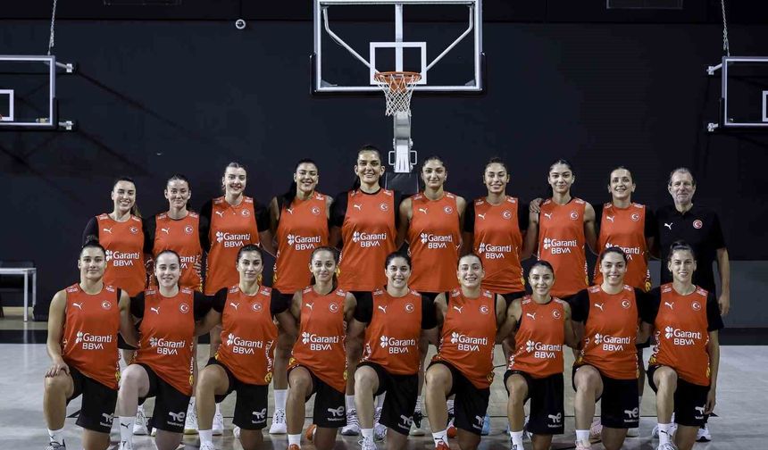 A Milli Kadın Basketbol Takımı, FIBA 2026 Kadınlar Basketbol Dünya Kupası hazırlıklarına başladı