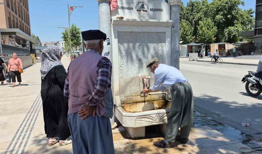 Adıyaman'da sıcak hava etkisini sürdürüyor