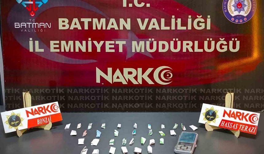 Batman'da narkotik operasyonunda 6 tutuklama
