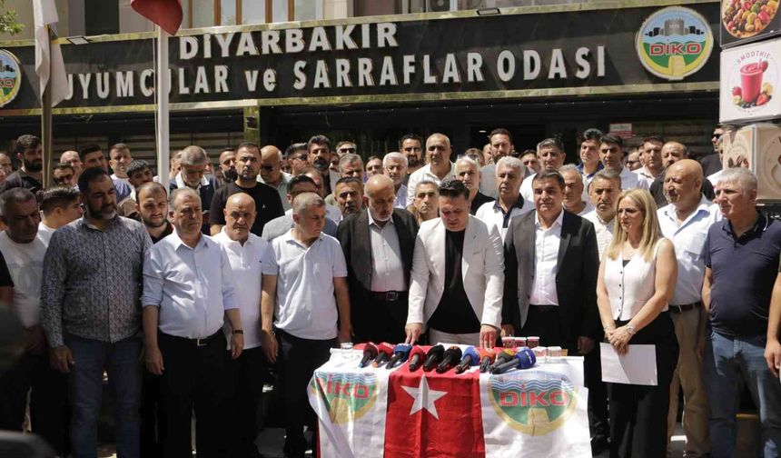 Diyarbakır'da iş dünyası temsilcilerinden kurşunlama olayına tepki