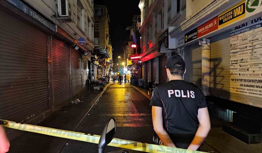 Fatih'te esnaf kavgasında silahlar konuştu: 1 ölü, 1 yaralı