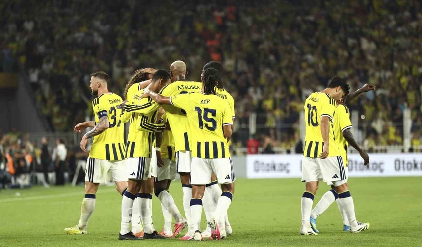 Fenerbahçe tur için avantajı yakaladı