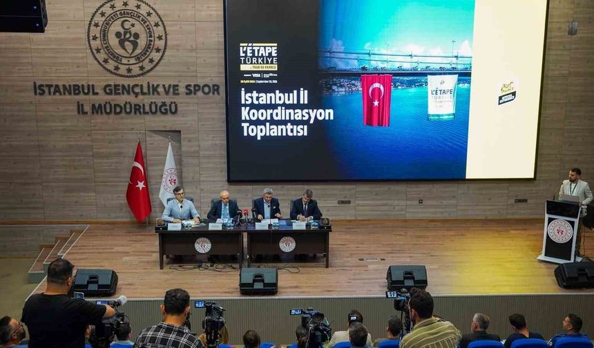 L'Etape Türkiye By Tour De France'ın koordinasyon toplantısı yapıldı