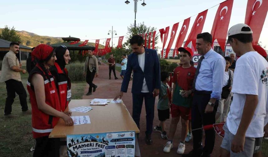 'Mameki Fest' Tunceli'de coşkuyla başladı