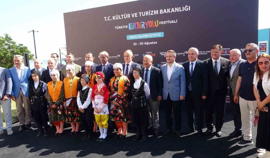 Ordu, Türkiye Kültür Yolu Festivali'ne ilk kez ev sahipliği yapıyor