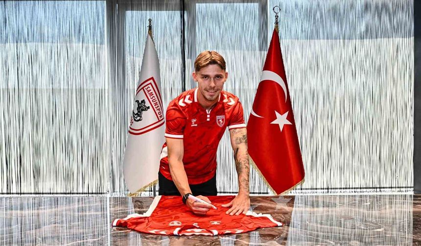 Samsunspor, Polonyalı stoper Drapinski ile 5 yıllık sözleşme imzaladı