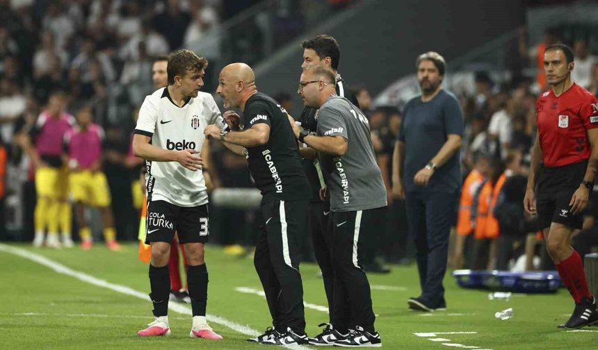 Trendyol Süper Lig: Beşiktaş: 1 - Eyüpspor: 0 (Maç sonucu)