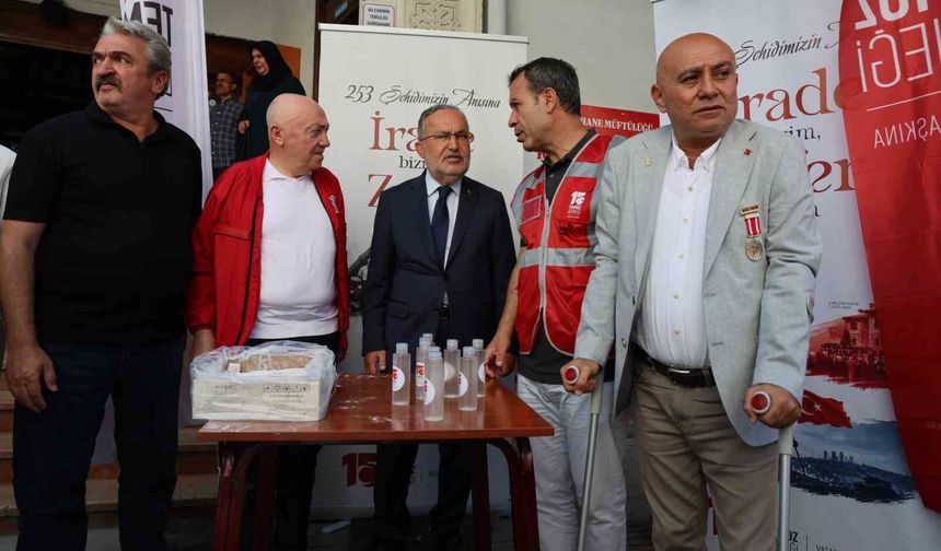 15 Temmuz'un 253 şehidi Gümüşhane'de dualarla yad edildi