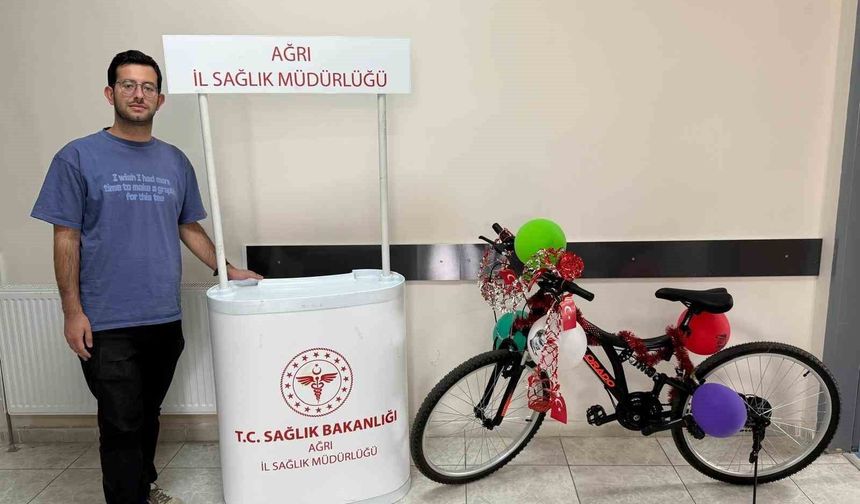 Ağrıda sağlıklı yaşam hamlesi: ''Sigarayı bırak, Bisikleti kap''