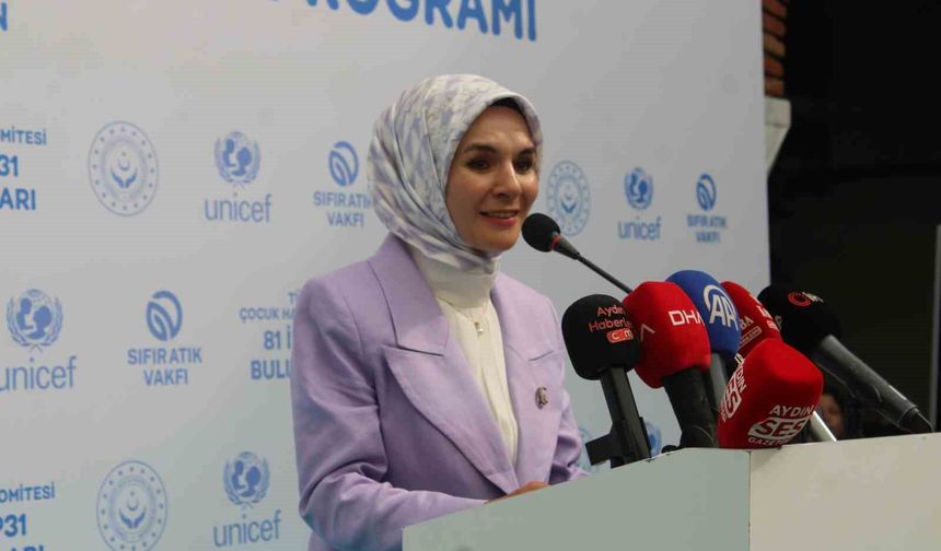 Aile ve Sosyal Hizmetler Bakanı Göktaş: 'İklim değişikliğinin yükünü en fazla çocuklarımız taşıyor'