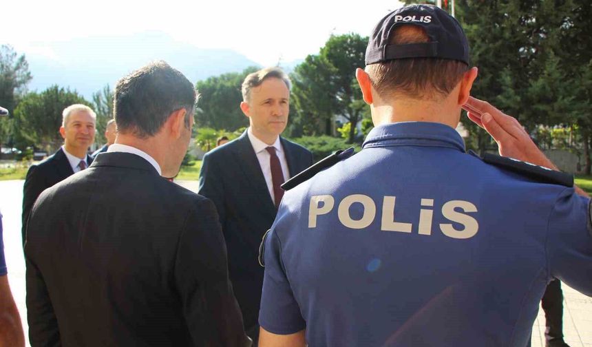 Amasya'nın yeni Emniyet Müdürü Ali Erkan Aktaşgül göreve başladı