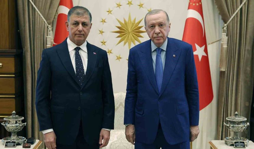 Cumhurbaşkanı Erdoğan, İzmir Büyükşehir Belediye Başkanı Tugay'ı kabul etti