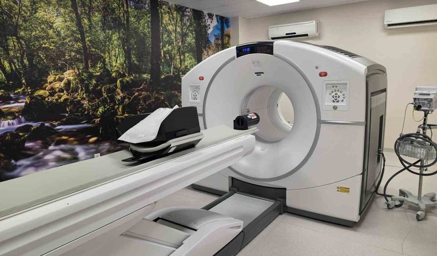 Düzce'de PET-CT cihazında deneme çekimleri başladı
