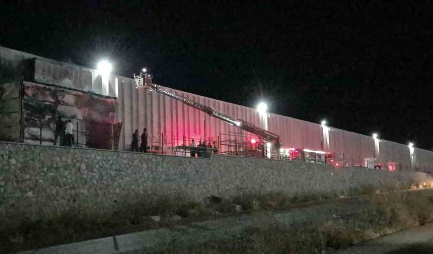 Eskişehir'de fabrika yangını