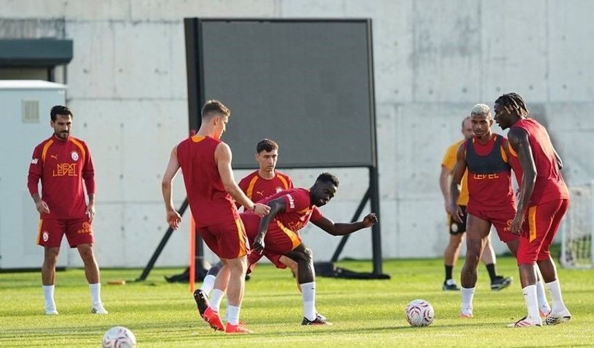 Galatasaray, Başakşehir maçının hazırlıklarını tamamladı